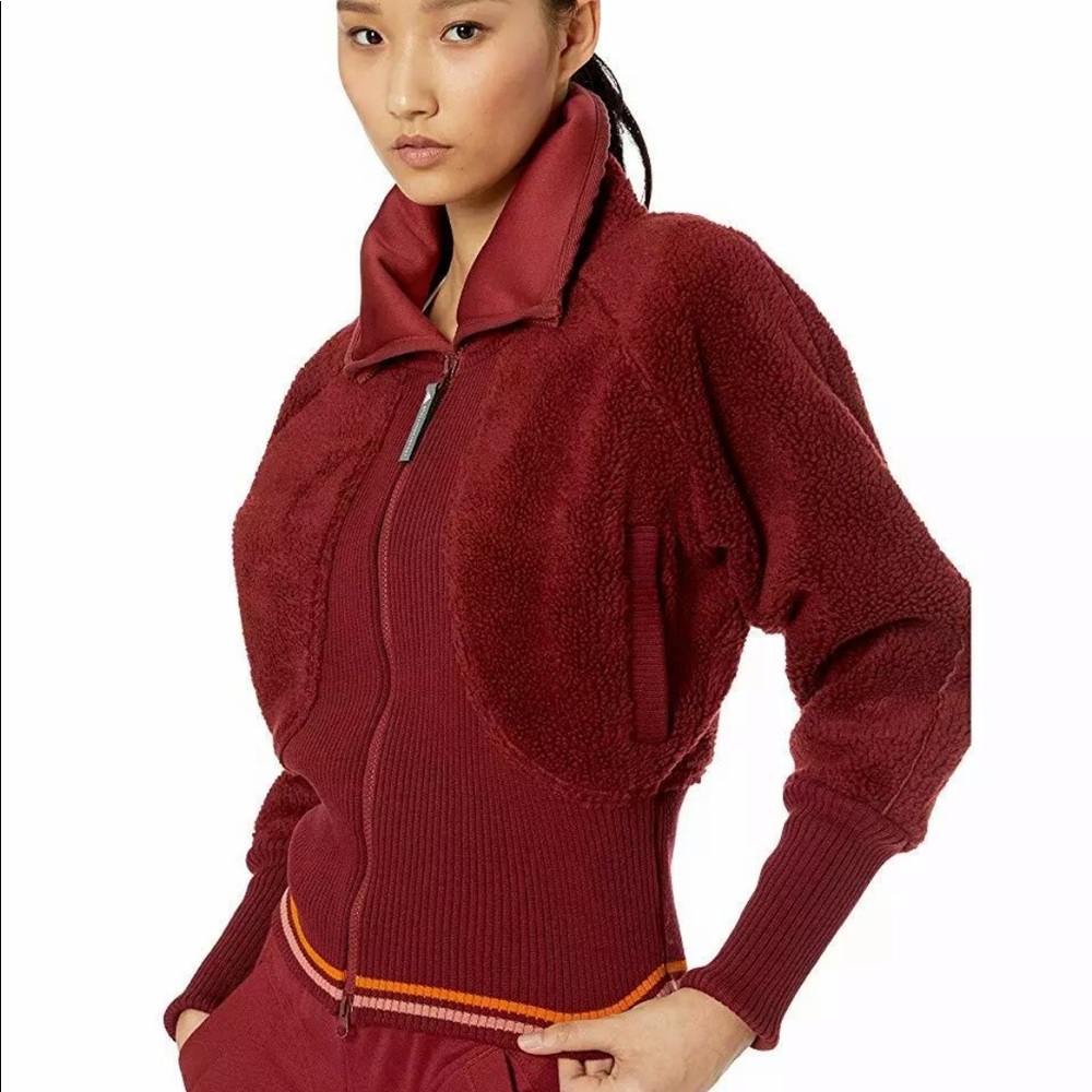 NEW! Stella McCartney Adidas Sherpa Jacket  XS